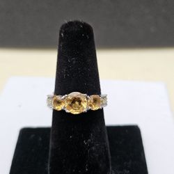 Brazilian Citrine Ring