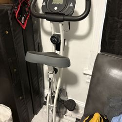 Folding Stationary Workout Bike