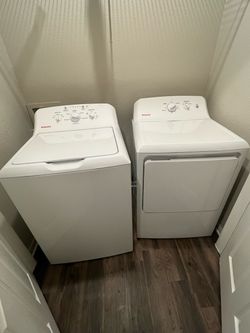 Washer and dryer