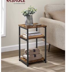 Brown Small End Table, Nightstand