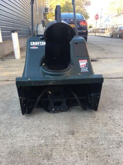 Craftsman snowblower