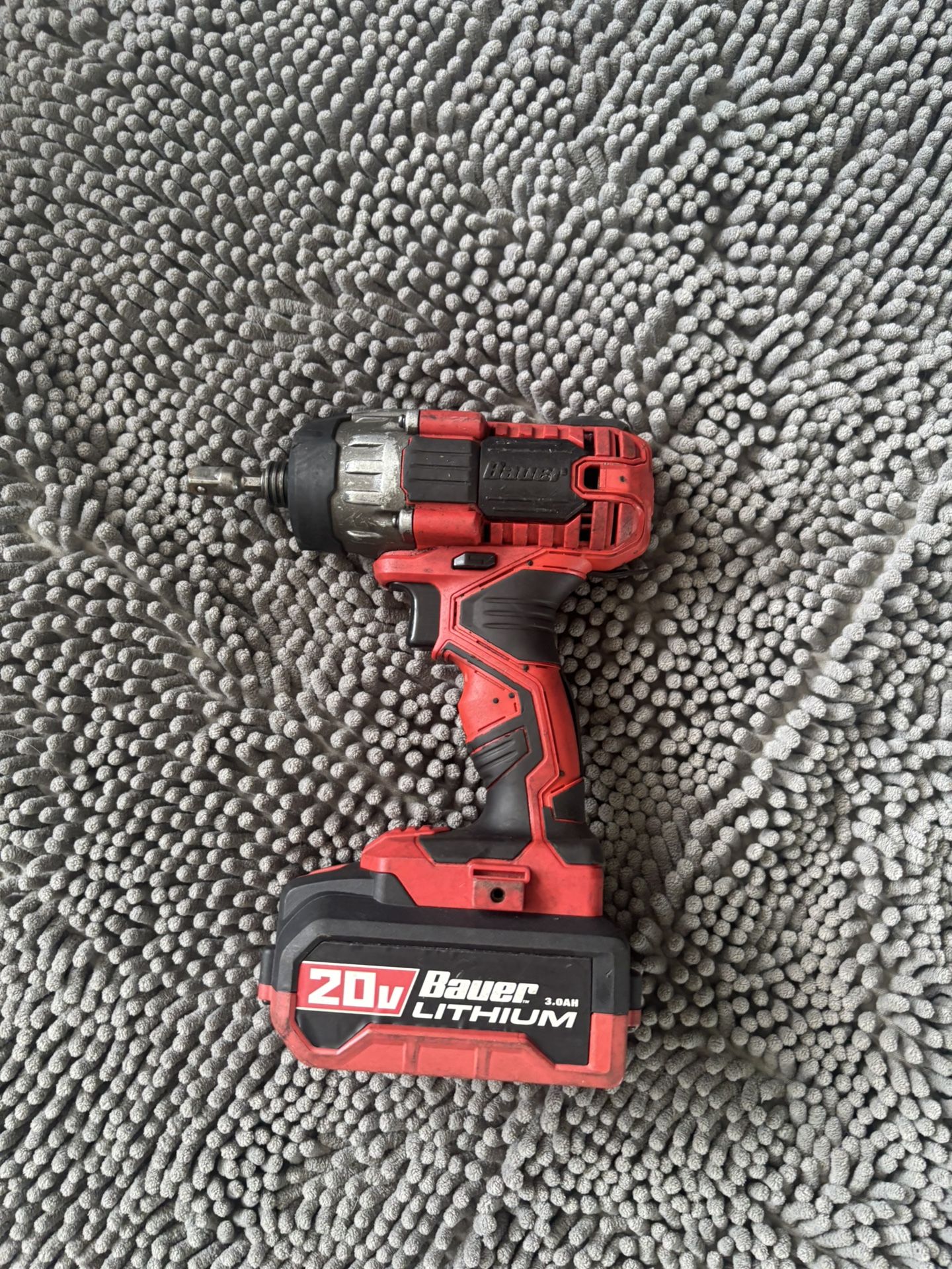 BAUER TOOLS 1781C-B1 - 1/4" HEX COMPACT IMPACT DRIVER 20v - Includes 20v Battery