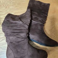 Journee Collection Rebecca Slouch Boots Size 9