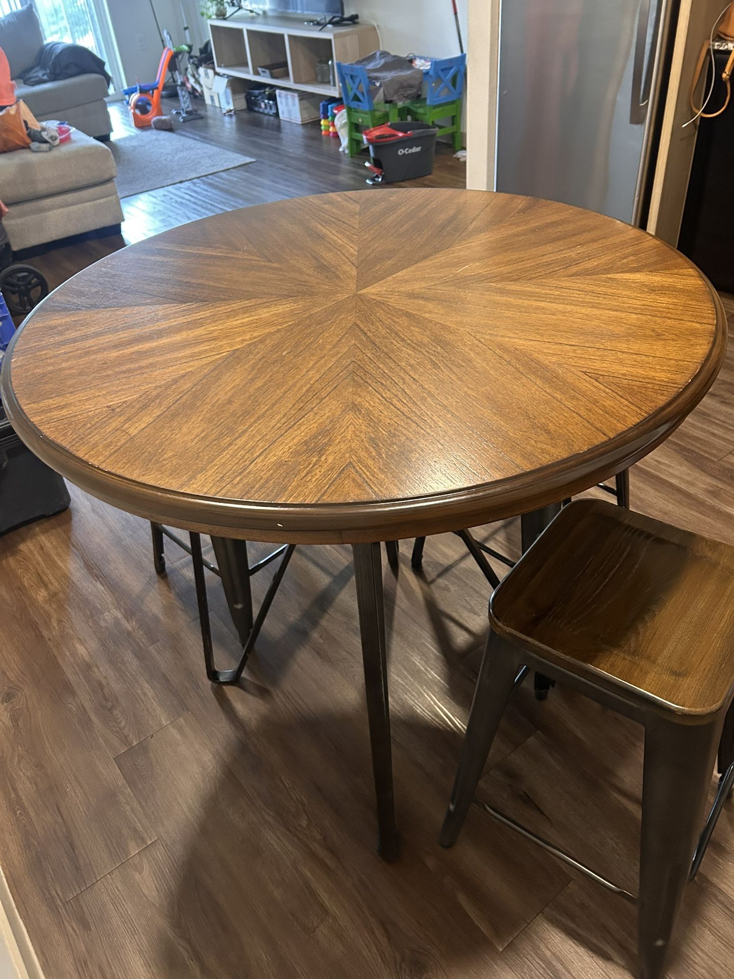 Bar Height Table And Three Stools,All Products : American Fashion Style Bags On Sale