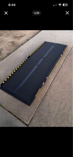 Brand new 10 feet folding aluminum ramp for $180
