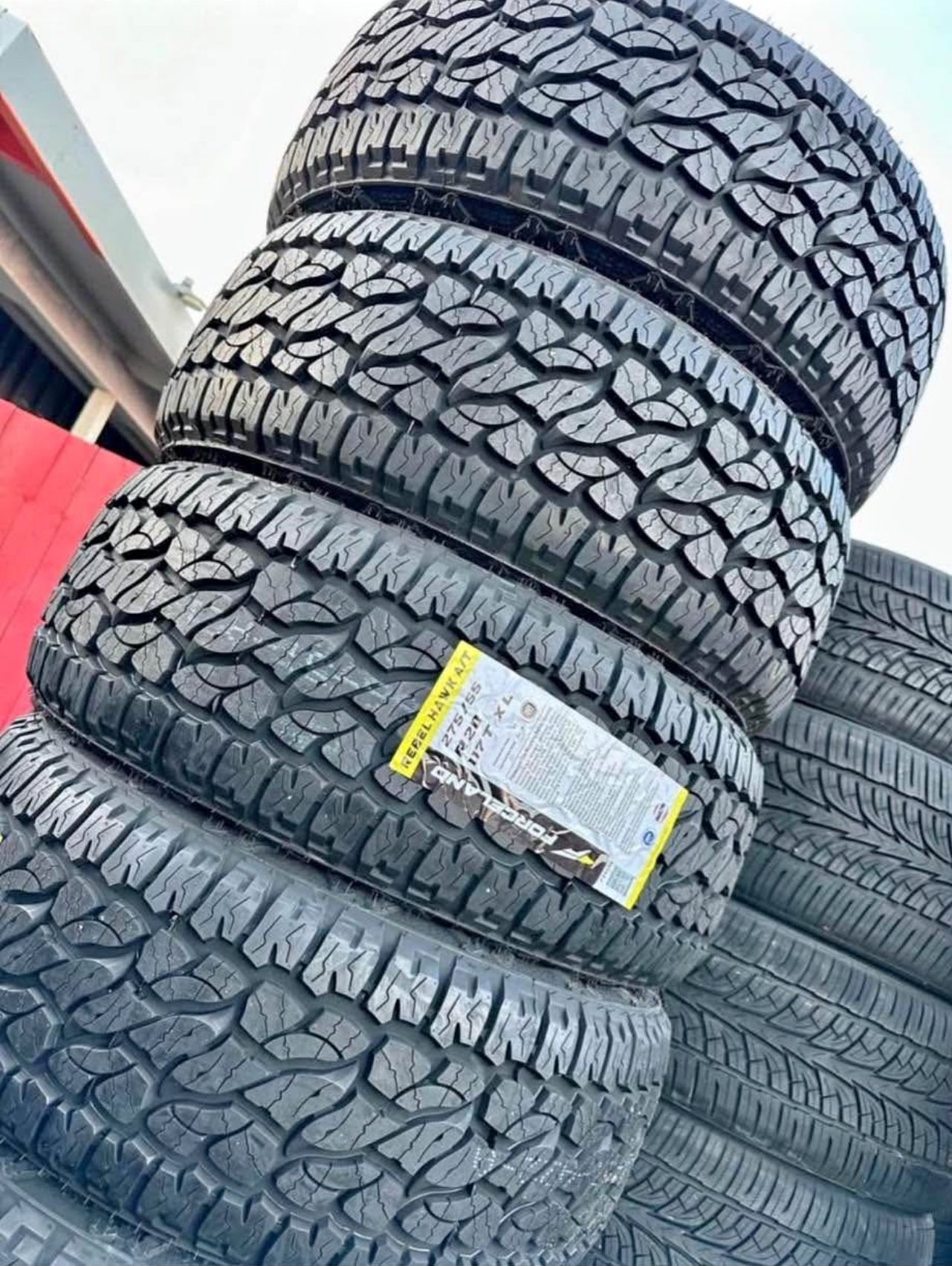 275 55 20 Vendo Un Set De Llantas Nuevas Con Garantía Marca FORCELAND