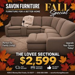 Gorgeous Modular Powered Sectional