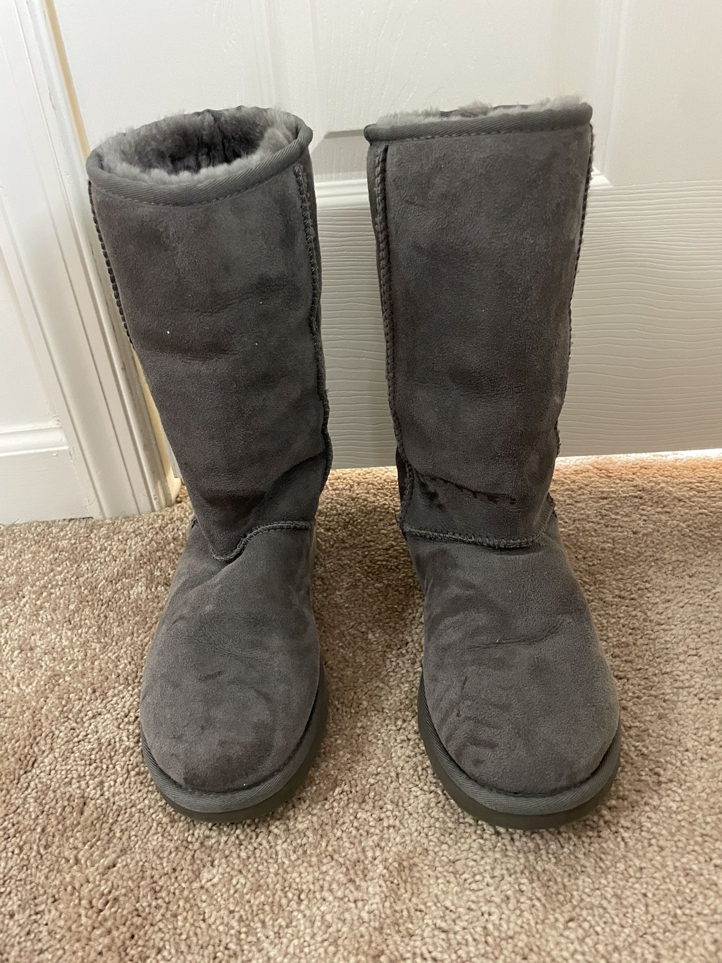 Gray UGG boots