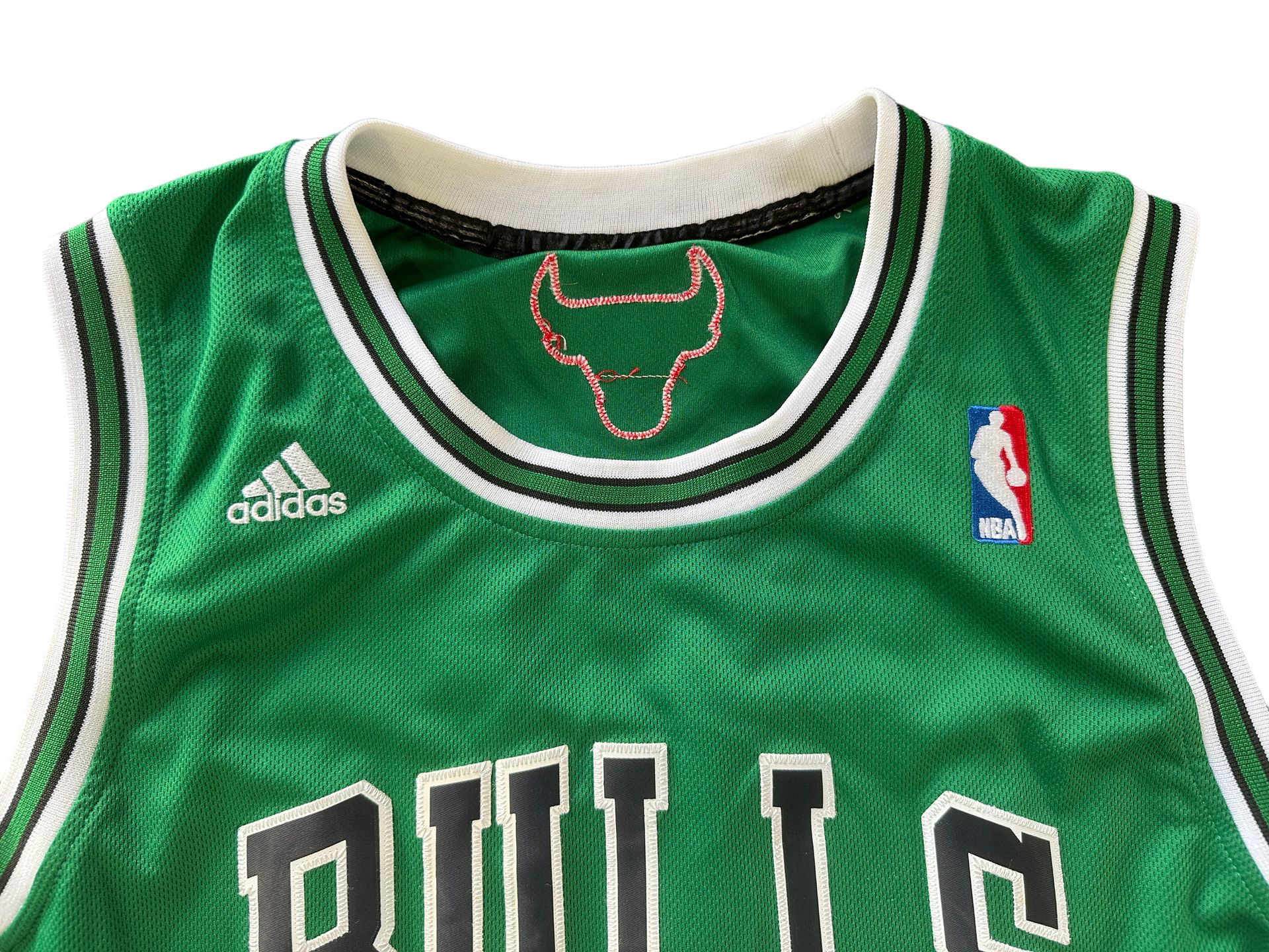Derrick Rose Bulls NBA St Patricks Day Jersey Size Large