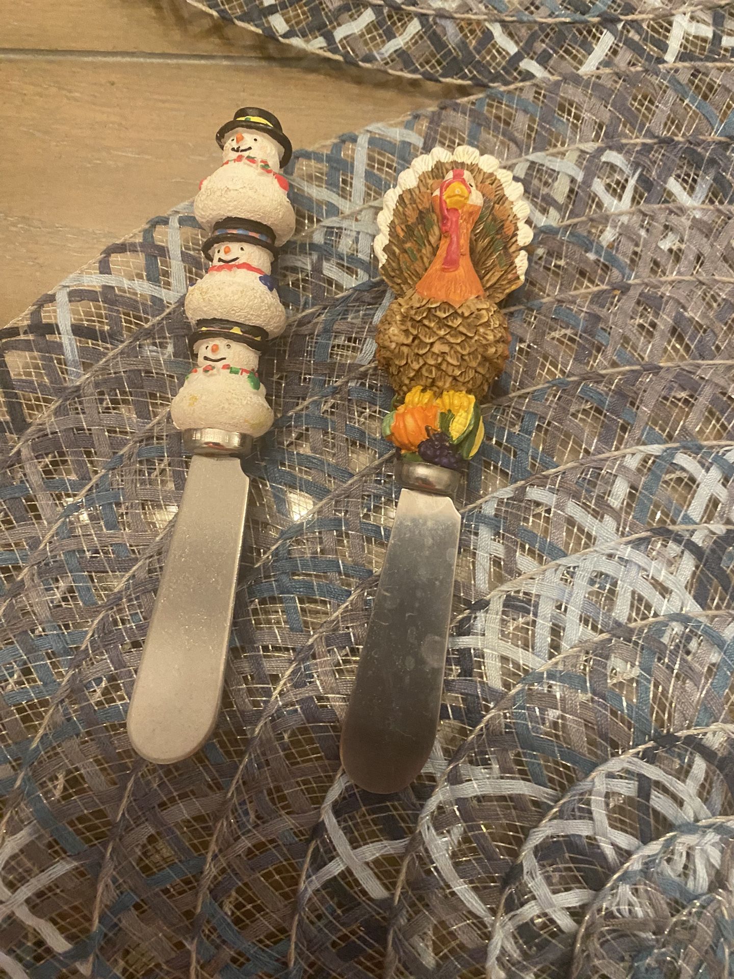 Thanksgiving & Xmas Butter Spreaders