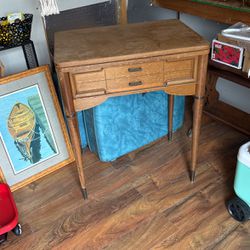 VINTAGE SEWING TABLE (no Sewing Machine)