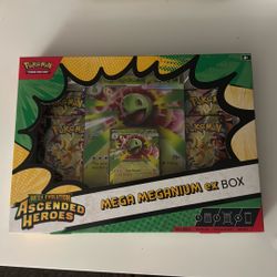 Pokemon TCG Ascended Heroes Mega Meganium Ex Box