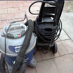 Pressure Washer And Shop VAC
