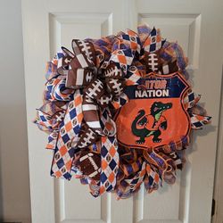 Florida Gator Wreath 