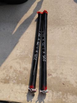 Springs for garage door
