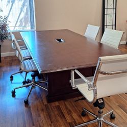 Prestige Rectangular Conference Table And Chairs