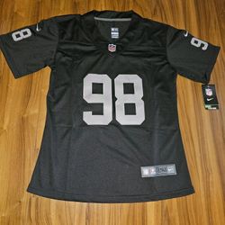 Raiders Woman Crosby Black Jerseys $60ea Firm S M L Xl 2x 