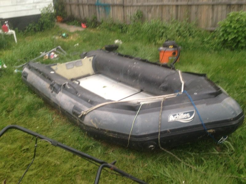 Achilles 4 man inflatable boat