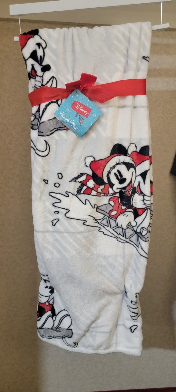 Christmas Mickey Blanket