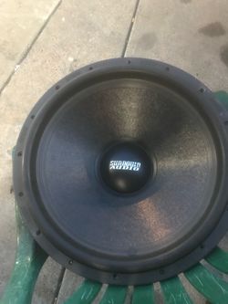 Sundown audio U18 subwoofer