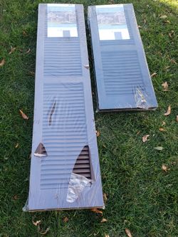 Plastic shutters new
