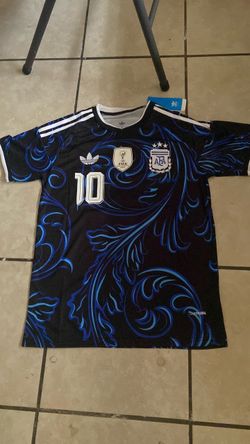 Messi Argentina away jerseys