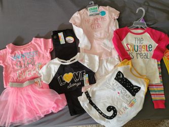 New Toddler Girls Clothing 10 Pieces 