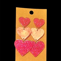 New! Fashion Heart Earrings 