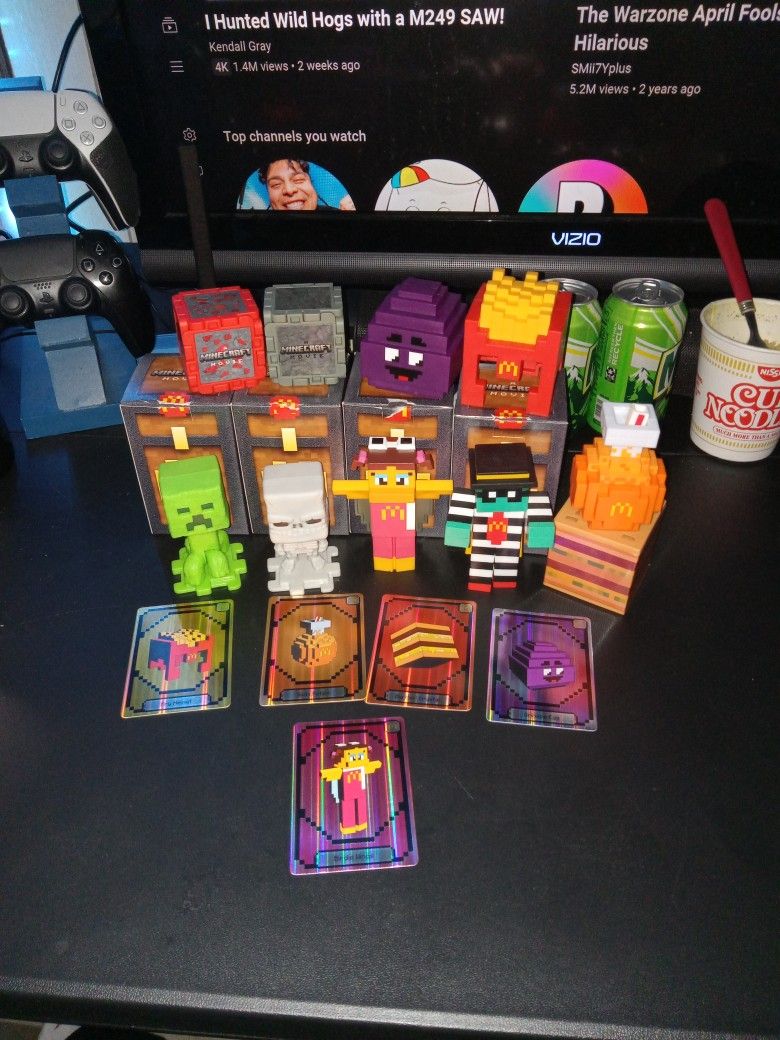 Mcdonalds Minecraft Movie Items