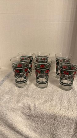 5 Coca-Cola Christmas Stained Glass Tumblers