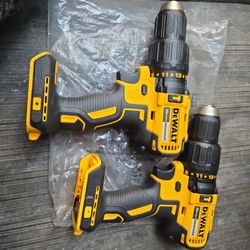 DEWALT 20VMAX BRUSHLESS T  1/2"(13MM) CORDLESS HAMMERDRILL/DRIVER DRIVER NEW (TOOL ONLY) $100 EACH 