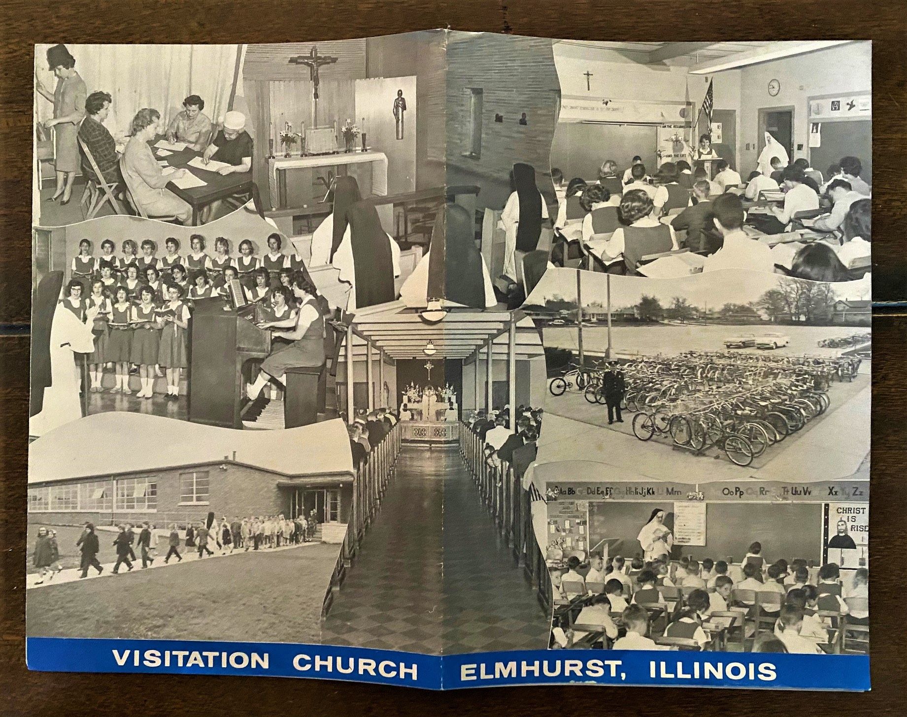 Visitation Parish - Elmhurst - Tithing Brochure From 1950 Or 1960’s