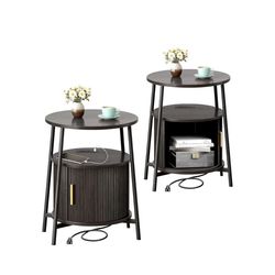 Round End Tables Set of 2 for $100