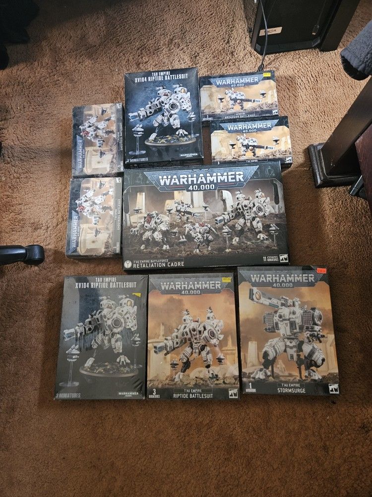Games Workshop Warhammer 40k Tau Lot