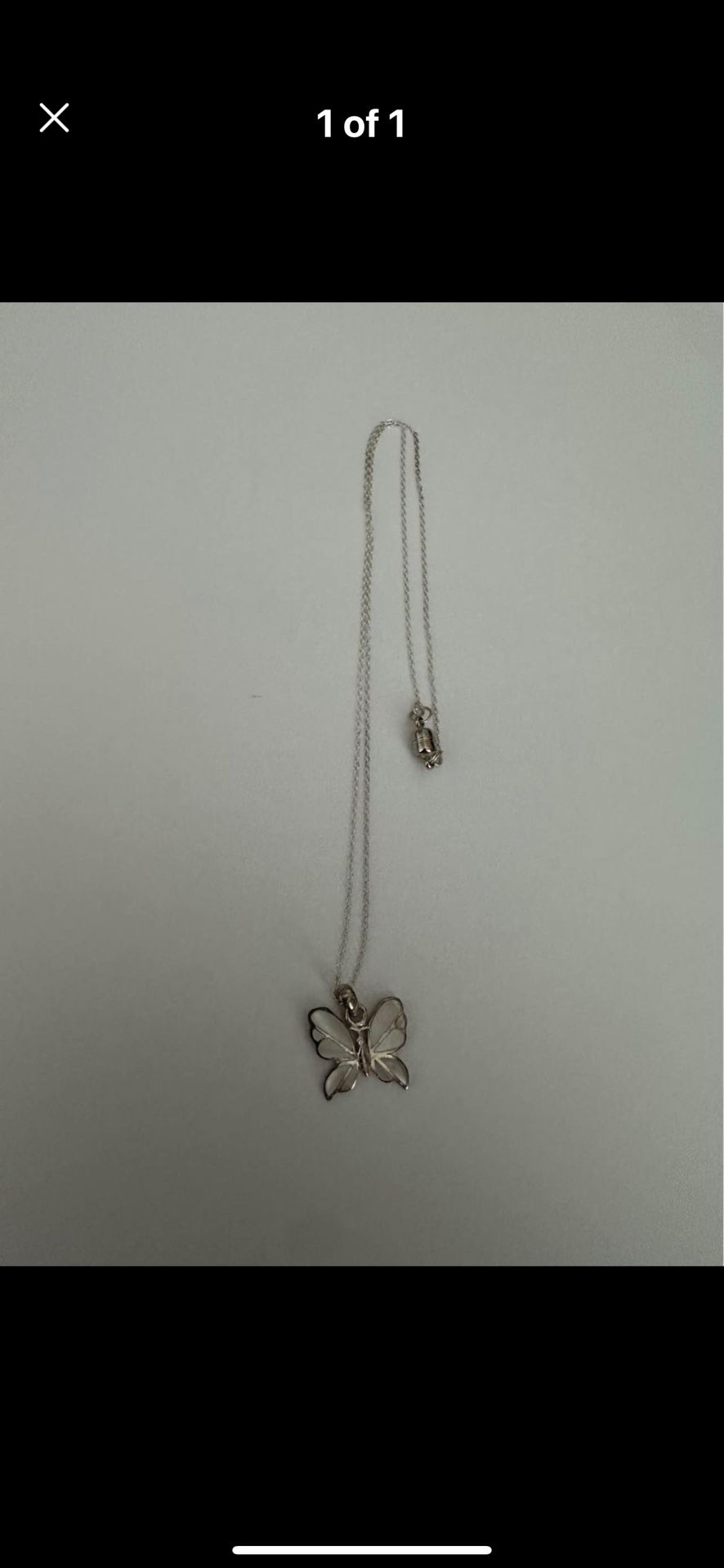 18” Butterfly Necklace