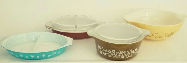 Mid-century vintage CorningWare Pyrex