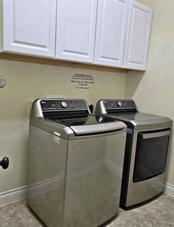 Washer and dryer