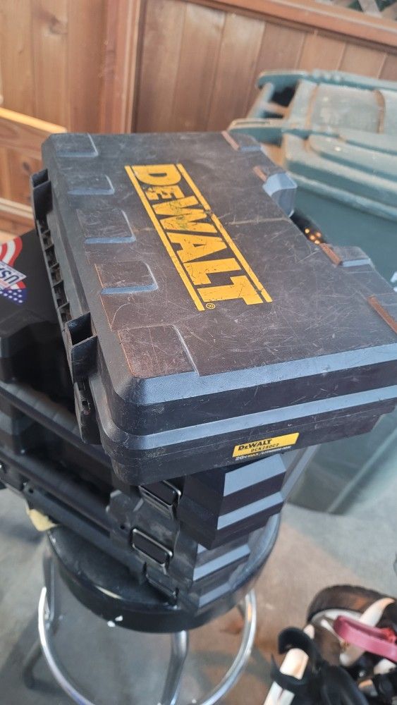 Used DeWalt DCK280C2 Hard Case Only, For 20v Impact And Drill/driver