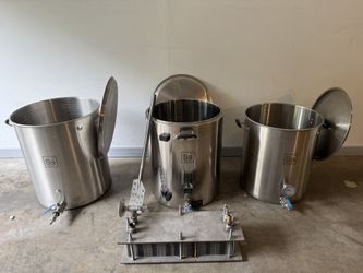 All Grain Home Brew Mashtun And Brew Kettles