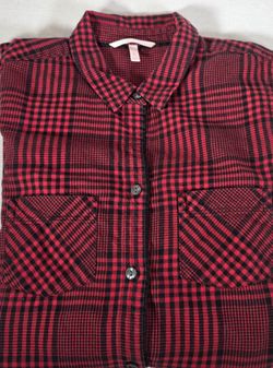 Victoria's Secret flannel Sleep Shirt  -  Women's  XS