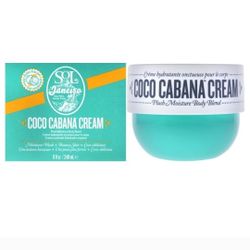 Coco Cabana Cream by Sol de Janeiro for Unisex 8 oz immersed in plush hydration to treat and transform even the driest, most dehydrated skin so that i