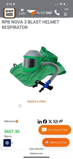 Rpb Nova 3 Blast Helmet