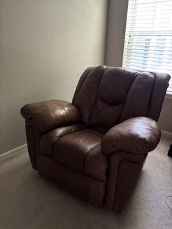 Brown Rocker Recliner - Pick Up Only