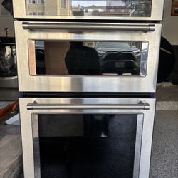 KitchenAid 27” Built-In Microwave + Wall Oven Combo (KOCE507ESS) – Stainless Steel