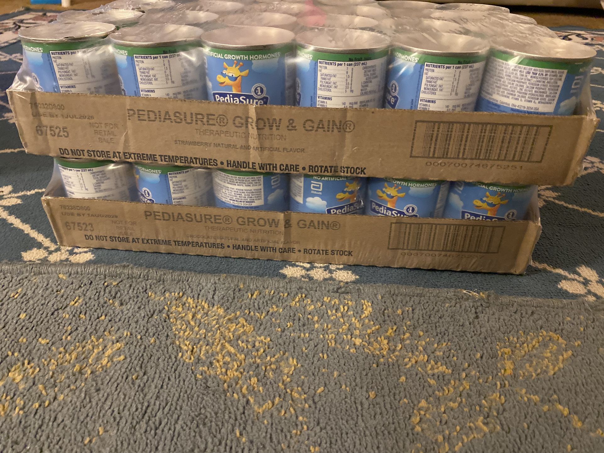 Chocolate And Strawberry Pediasure 24 Packs 20$ Each