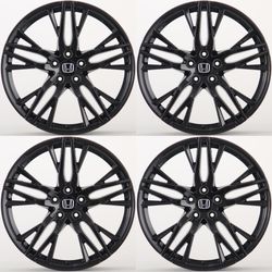 Honda Set of 4 19" x 8.5J Wheels Gloss Black 5-114.3 ET45 CB73.1
