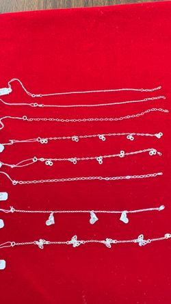 Sterling silver lady bracelets