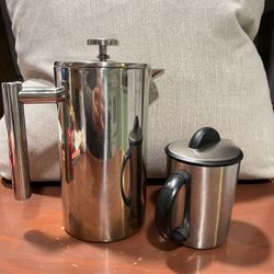 SECURA Stainless Steel  Coffee pitcher  50 oz 5 cups 