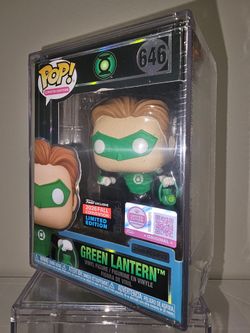 Green Lantern 646 DC Super Heroes FUNKO POP Limited Edition NYCC EXCLUSIVE