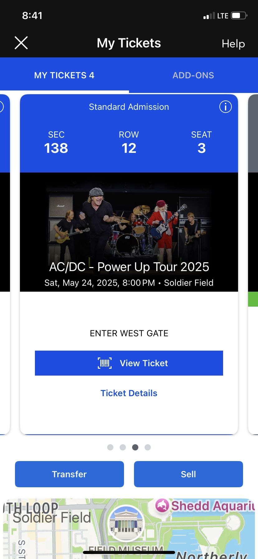 AC/DC. Saturday, May 24